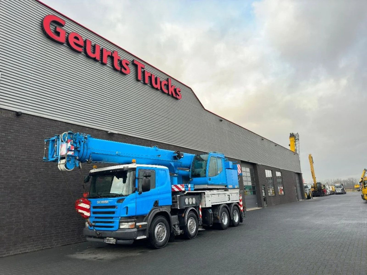 Scania P420 8X4 + FAUN HK 40 + JIB KRAAN/KRAN/CRANE/GRU - شاحنة كرين: صور 2 Scania P420 8X4 + FAUN HK 40 + JIB KRAAN/KRAN/CRANE/GRU - شاحنة كرين: صور 2