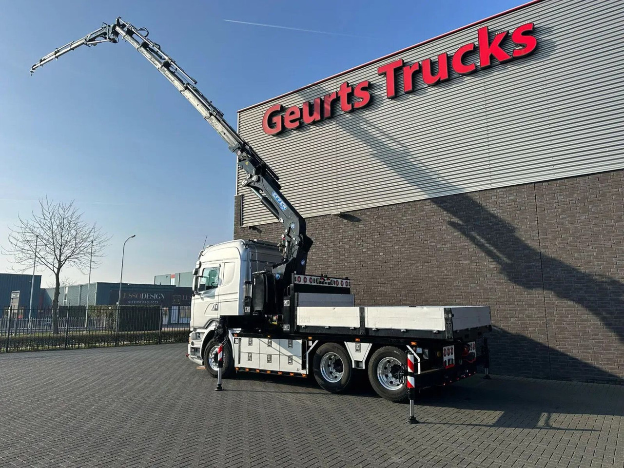 Scania R580 V8 6X4 TREKKER/TRACTOR/SZM MET EFFER 315/6S - شاحنة كرين: صور 4 Scania R580 V8 6X4 TREKKER/TRACTOR/SZM MET EFFER 315/6S - شاحنة كرين: صور 4