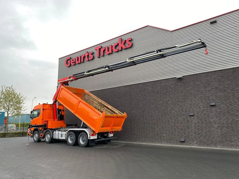 Scania R650 V8 NGS XT 8X4 + KIPPER + FASSI F275A.2.25 KRAAN/KRAN/CRANE/GRUA - قلابات, شاحنة كرين: صور 3 Scania R650 V8 NGS XT 8X4 + KIPPER + FASSI F275A.2.25 KRAAN/KRAN/CRANE/GRUA - قلابات, شاحنة كرين: صور 3