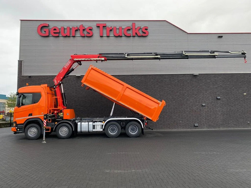 Scania R650 V8 NGS XT 8X4 + KIPPER + FASSI F275A.2.25 KRAAN/KRAN/CRANE/GRUA - قلابات, شاحنة كرين: صور 1 Scania R650 V8 NGS XT 8X4 + KIPPER + FASSI F275A.2.25 KRAAN/KRAN/CRANE/GRUA - قلابات, شاحنة كرين: صور 1