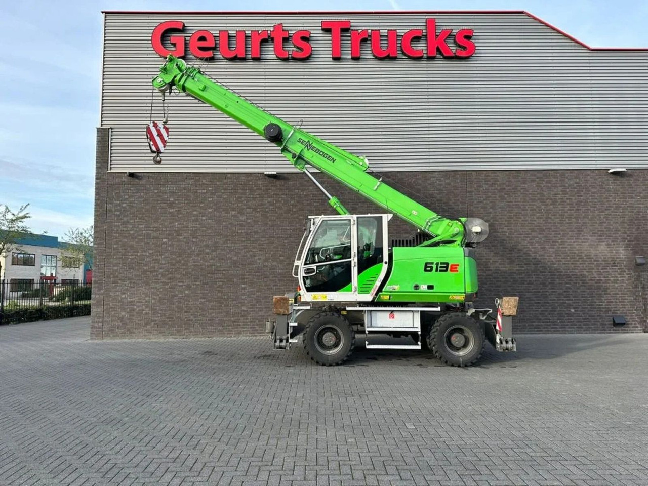 Sennebogen 613E TELESCOPIC CRANE + JIB KRAAN/KRAN/CRANE/GRU - رافعة برجية: صور 4 Sennebogen 613E TELESCOPIC CRANE + JIB KRAAN/KRAN/CRANE/GRU - رافعة برجية: صور 4