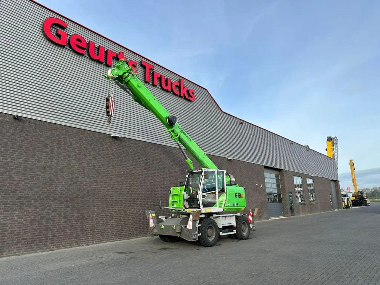 Sennebogen 613E TELESCOPIC CRANE + JIB KRAAN/KRAN/CRANE/GRU - رافعة برجية: صور 5 Sennebogen 613E TELESCOPIC CRANE + JIB KRAAN/KRAN/CRANE/GRU - رافعة برجية: صور 5