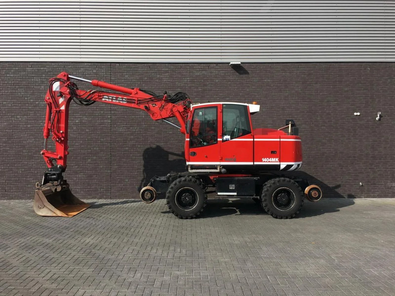 Terex TW 160 SR RAILWAY EXAVATOR - حفارة على عجلات: صور 1 Terex TW 160 SR RAILWAY EXAVATOR - حفارة على عجلات: صور 1