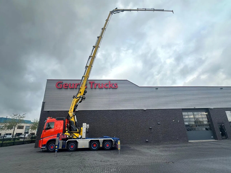 Volvo FH 500 8x2 FR TREKKER / BAKWAGEN MET HIAB X-HIPRO 1058 E8 MET JIB 150X-6 + LIER KRAAN / KRAN / CRANE / GRUA - شاحنة كرين: صور 3 Volvo FH 500 8x2 FR TREKKER / BAKWAGEN MET HIAB X-HIPRO 1058 E8 MET JIB 150X-6 + LIER KRAAN / KRAN / CRANE / GRUA - شاحنة كرين: صور 3