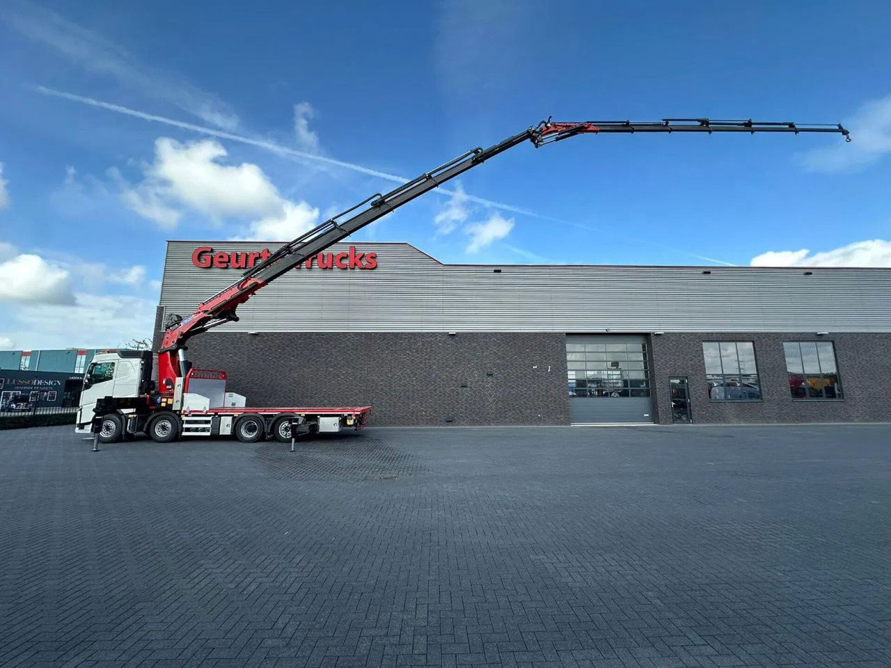 Volvo FH 540 8X2 MET HMF 9520K-K6 + JIB FJ2000-K6 KRAA - شاحنة كرين: صور 1 Volvo FH 540 8X2 MET HMF 9520K-K6 + JIB FJ2000-K6 KRAA - شاحنة كرين: صور 1