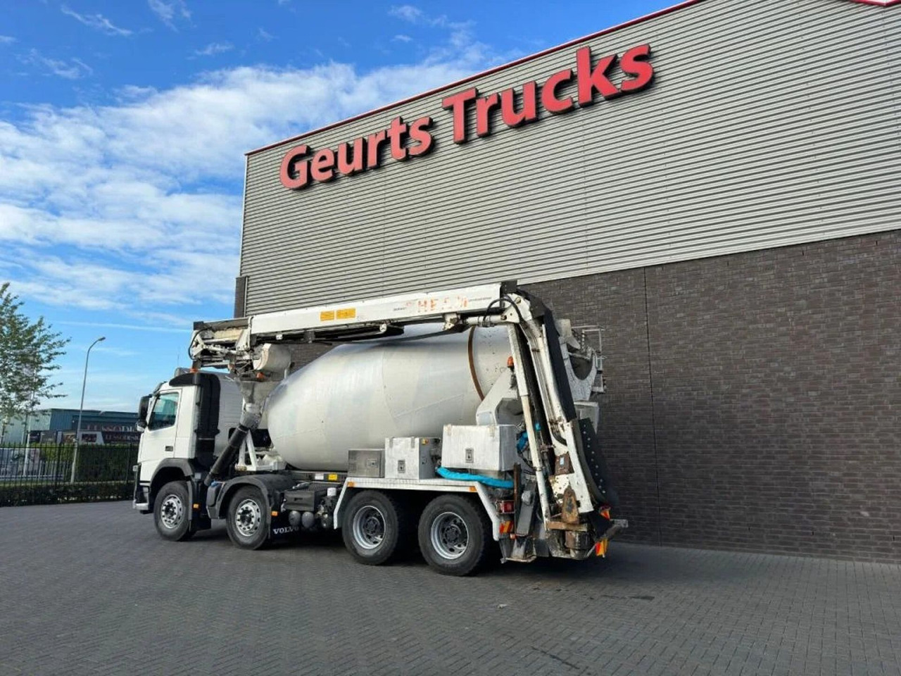 Volvo FM 410 8X4 + STETTER 9 M3 MIXER/MISCHER + THEAM - شاحنة خلاطة خرسانة: صور 3 Volvo FM 410 8X4 + STETTER 9 M3 MIXER/MISCHER + THEAM - شاحنة خلاطة خرسانة: صور 3