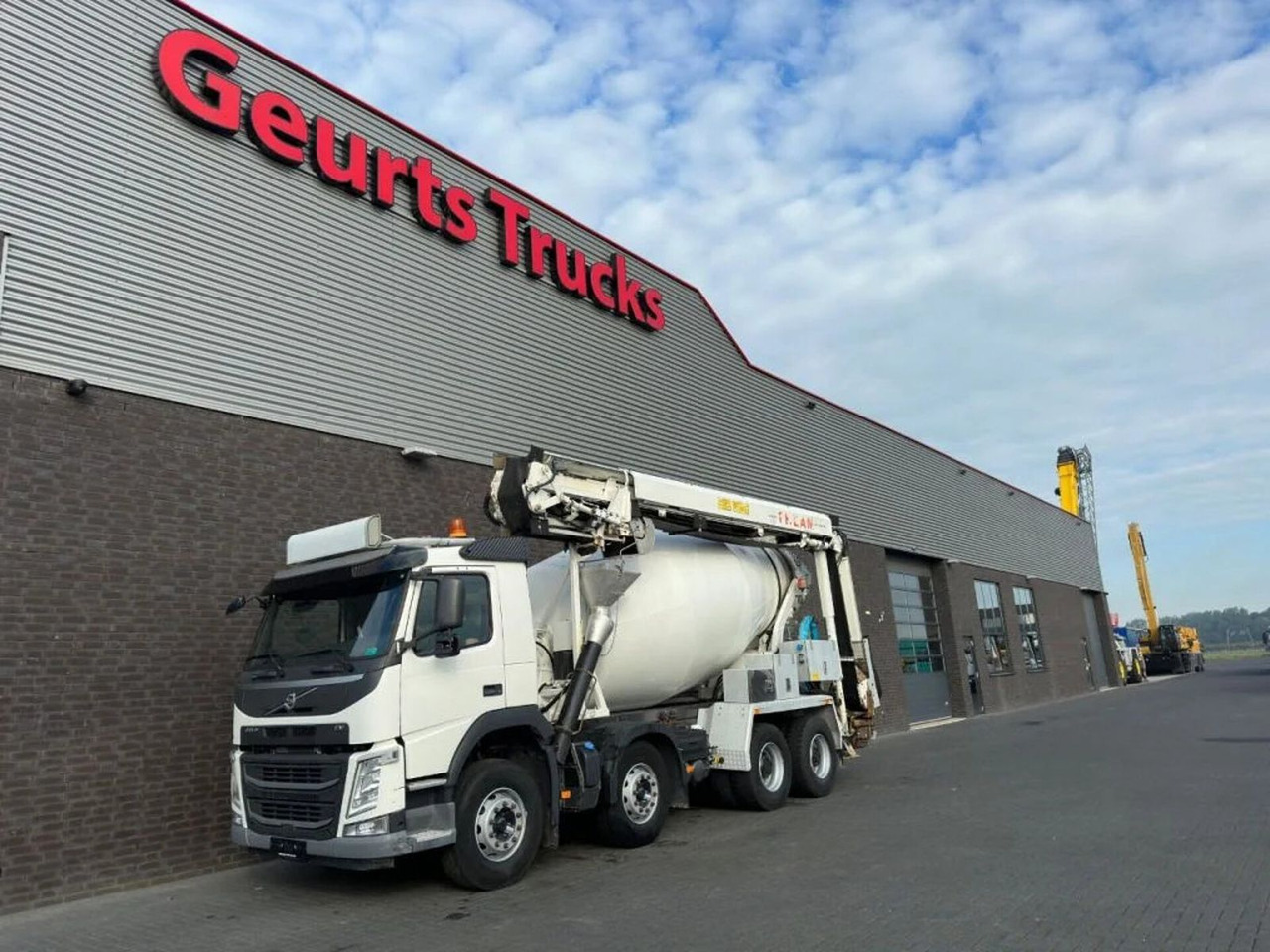 Volvo FM 410 8X4 + STETTER 9 M3 MIXER/MISCHER + THEAM - شاحنة خلاطة خرسانة: صور 2 Volvo FM 410 8X4 + STETTER 9 M3 MIXER/MISCHER + THEAM - شاحنة خلاطة خرسانة: صور 2