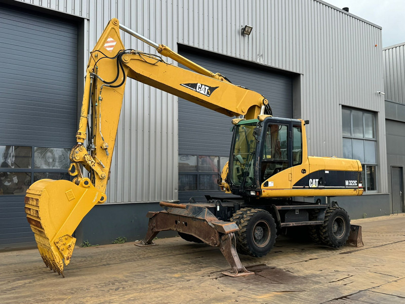 Caterpillar M322C - Hydraulic stabilizers / VA Triple boom / CE-certified, - حفارة على عجلات: صور 2 Caterpillar M322C - Hydraulic stabilizers / VA Triple boom / CE-certified, - حفارة على عجلات: صور 2