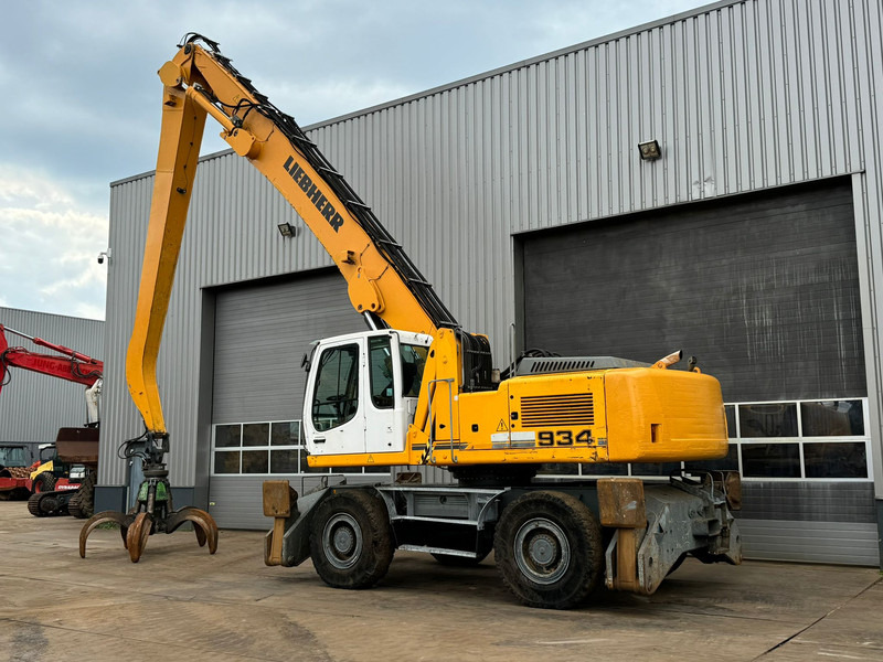 Liebherr A934C-HD / Sennebogen grapler / CE certified - حفارة على عجلات: صور 5 Liebherr A934C-HD / Sennebogen grapler / CE certified - حفارة على عجلات: صور 5