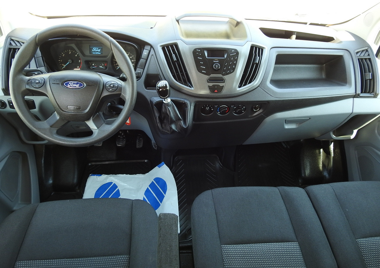 الشاحنات الصغيرة كابينة مزدوجة FORD TRANSIT STAKE BODY DOUBLE CABIN DOKA 7 SEATS AIR CONDITIONING  130HP: صور 23