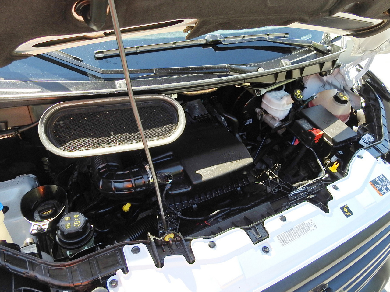 الشاحنات الصغيرة كابينة مزدوجة FORD TRANSIT STAKE BODY DOUBLE CABIN DOKA 7 SEATS AIR CONDITIONING  130HP: صور 20