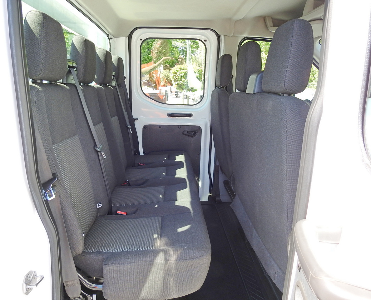 الشاحنات الصغيرة كابينة مزدوجة FORD TRANSIT STAKE BODY DOUBLE CABIN DOKA 7 SEATS AIR CONDITIONING  130HP: صور 33