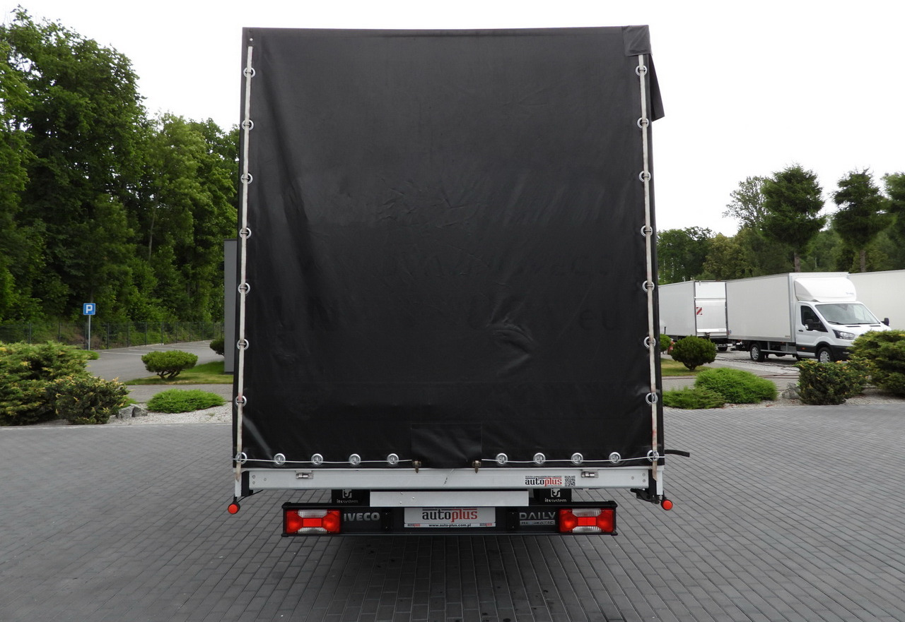 الشاحنات الصغيرة ستائر IVECO DAILY 35S18 TARPAULIN 10 PALLETS WEBASTO CRUISE CONTROL PNEUMATICS AUTOMATIC TRANSMISSION HI-MATIC AIR CONDITIONING  180HP: صور 11