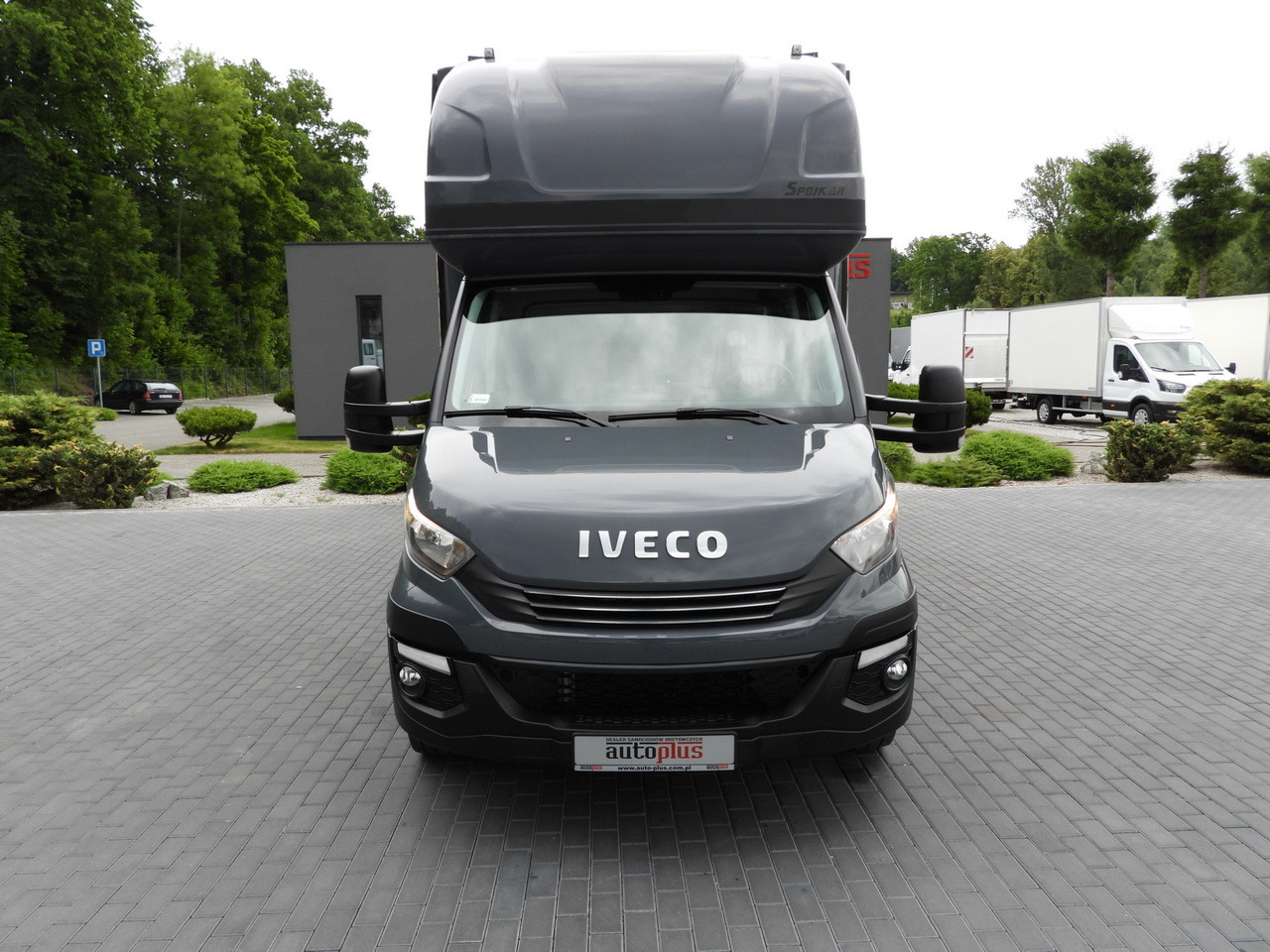 الشاحنات الصغيرة ستائر IVECO DAILY 35S18 TARPAULIN 10 PALLETS WEBASTO CRUISE CONTROL PNEUMATICS AUTOMATIC TRANSMISSION HI-MATIC AIR CONDITIONING  180HP: صور 5