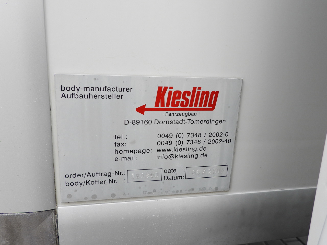 مبردة شاحنة IVECO DAILY 70C17 REFRIGERATOR 1*C LIFT 10 PALLETS POWER SUPPLY 230V CRUISE CONTROL AIR CONDITIONING PNEUMATICS AUTOMATIC TRANSMISSION HI-MATIC TWIN WHEELS 170HP: صور 32 مبردة شاحنة IVECO DAILY 70C17 REFRIGERATOR 1*C LIFT 10 PALLETS POWER SUPPLY 230V CRUISE CONTROL AIR CONDITIONING PNEUMATICS AUTOMATIC TRANSMISSION HI-MATIC TWIN WHEELS 170HP: صور 32