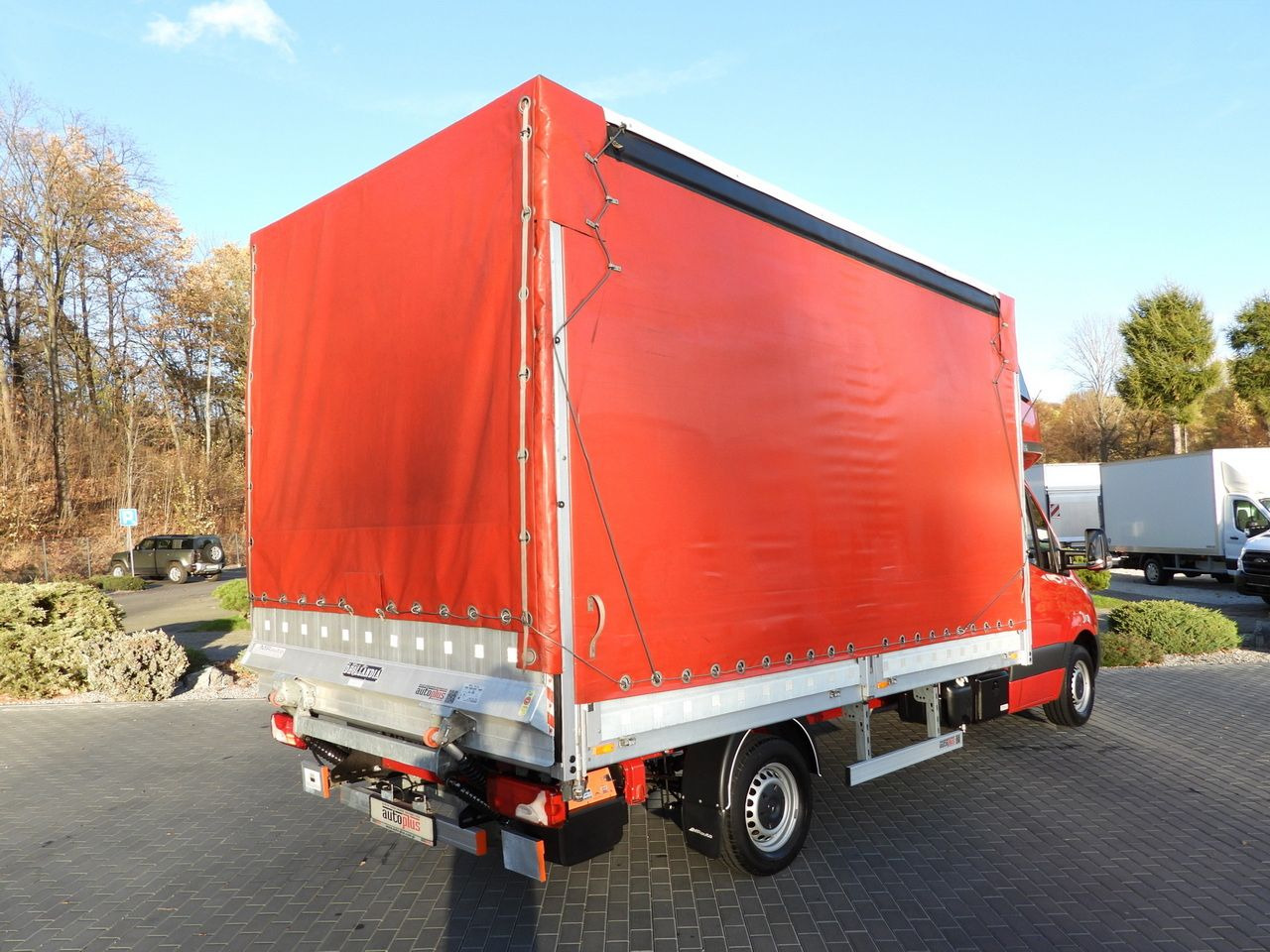 MERCEDES SPRINTER 316 TARPAULIN LIFT 8 PALLETS WEBASTO CRUISE CONTROL AIR CONDITIONING 160HP - الشاحنات الصغيرة ستائر: صور 3 MERCEDES SPRINTER 316 TARPAULIN LIFT 8 PALLETS WEBASTO CRUISE CONTROL AIR CONDITIONING 160HP - الشاحنات الصغيرة ستائر: صور 3