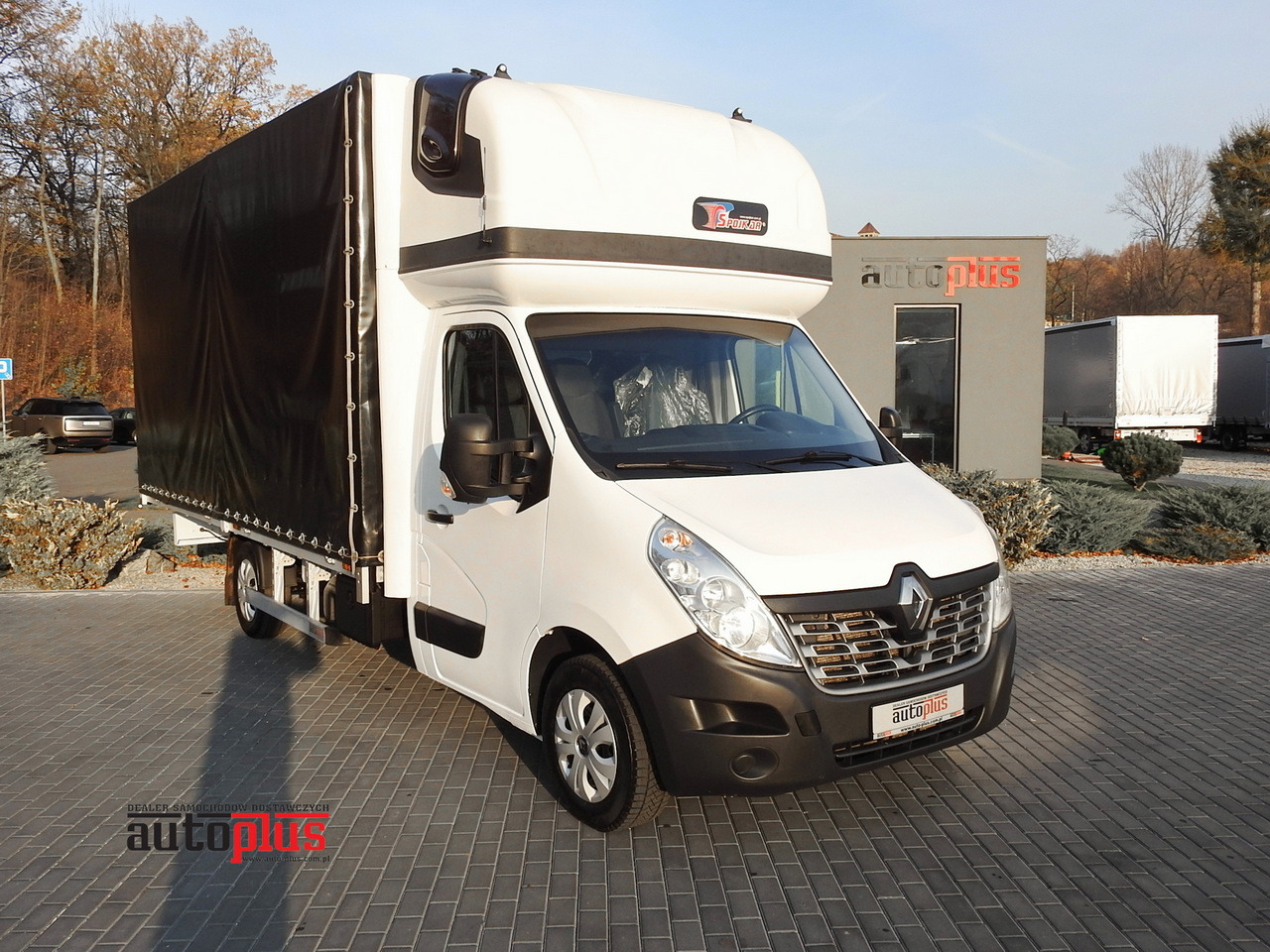 RENAULT MASTER TARPAULIN 10 PALLETS WEBASTO CRUISE CONTROL AIR CONDITIONING PNEUMATICS 170HP - الشاحنات الصغيرة ستائر: صور 1 RENAULT MASTER TARPAULIN 10 PALLETS WEBASTO CRUISE CONTROL AIR CONDITIONING PNEUMATICS 170HP - الشاحنات الصغيرة ستائر: صور 1