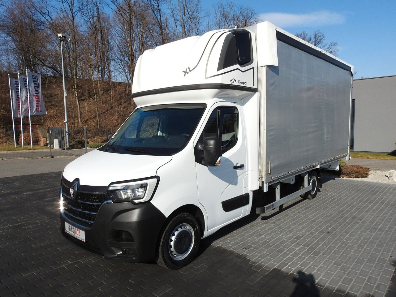 جديد الشاحنات الصغيرة ستائر Renault MASTER  PRITSCHE PLANE 10 PALETTEN WEBASTO: صور 6