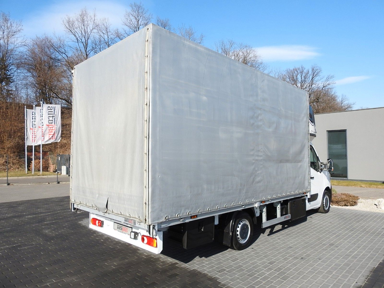 جديد الشاحنات الصغيرة ستائر Renault MASTER  PRITSCHE PLANE 10 PALETTEN WEBASTO: صور 13