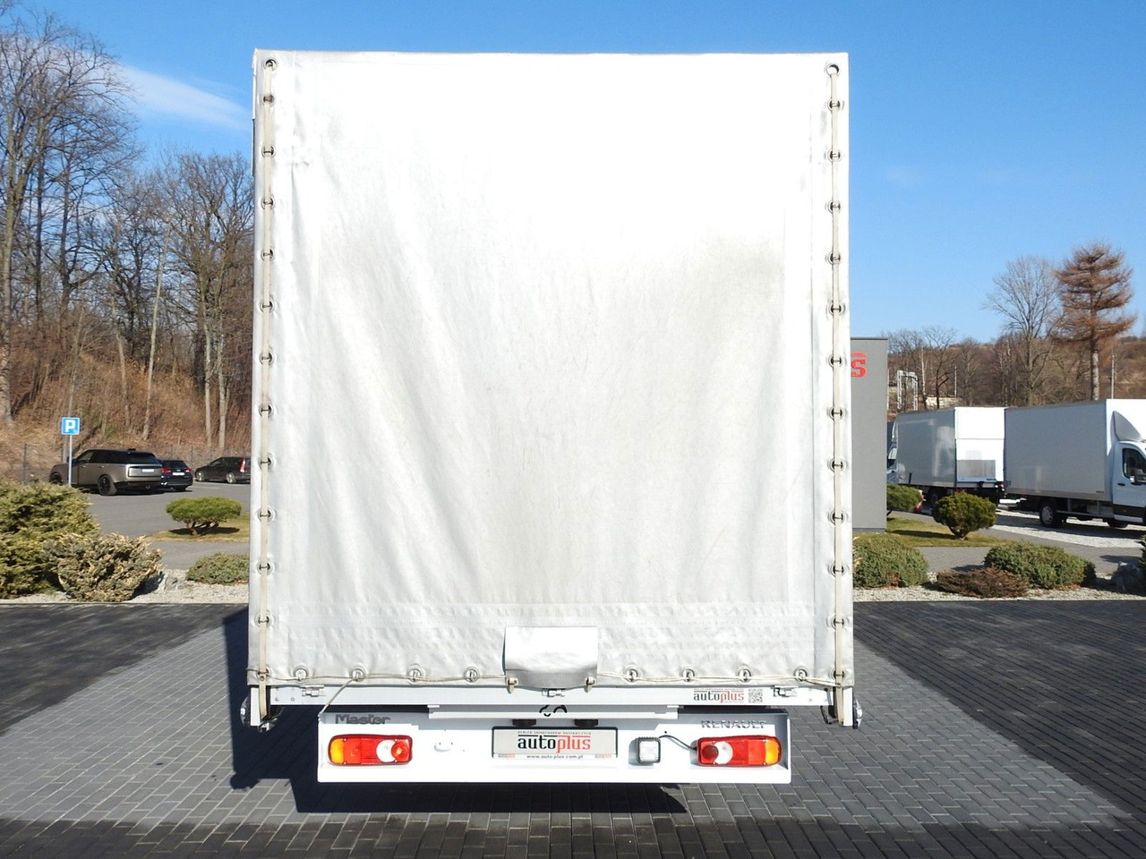 جديد الشاحنات الصغيرة ستائر Renault MASTER  PRITSCHE PLANE 10 PALETTEN WEBASTO: صور 11