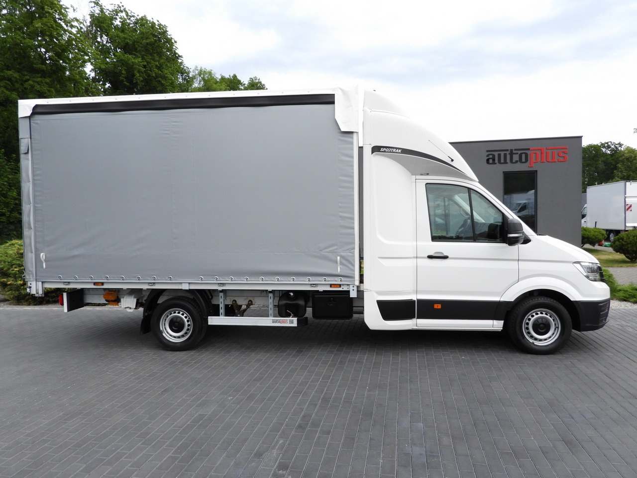 الشاحنات الصغيرة ستائر VOLKSWAGEN CRAFTER  TARPAULIN 8 PALLETS CRUISE CONTROL LED LIGHTS AIR CONDITIONING  180HP: صور 7