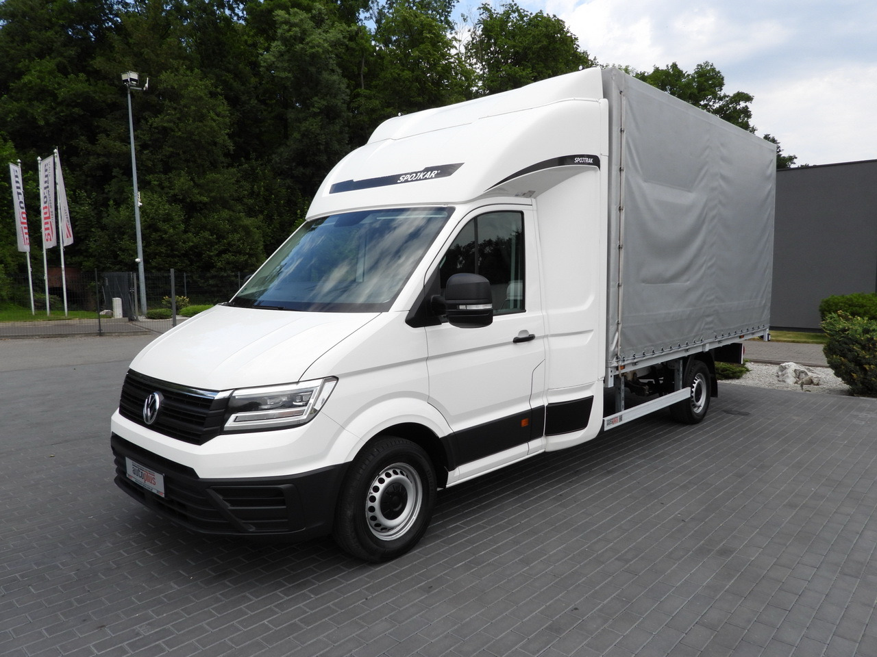 الشاحنات الصغيرة ستائر VOLKSWAGEN CRAFTER  TARPAULIN 8 PALLETS CRUISE CONTROL LED LIGHTS AIR CONDITIONING  180HP: صور 6