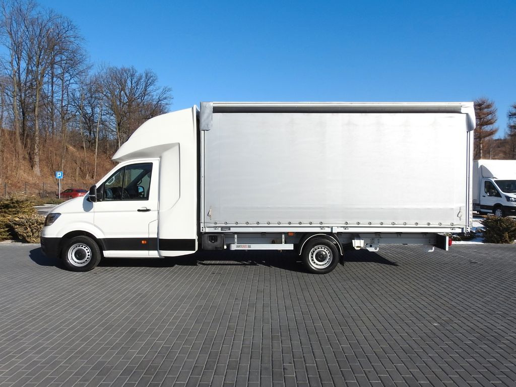 الشاحنات الصغيرة ستائر Volkswagen CRAFTER PRITSCHE PLANE 10 PALETTEN WEBASTO: صور 9