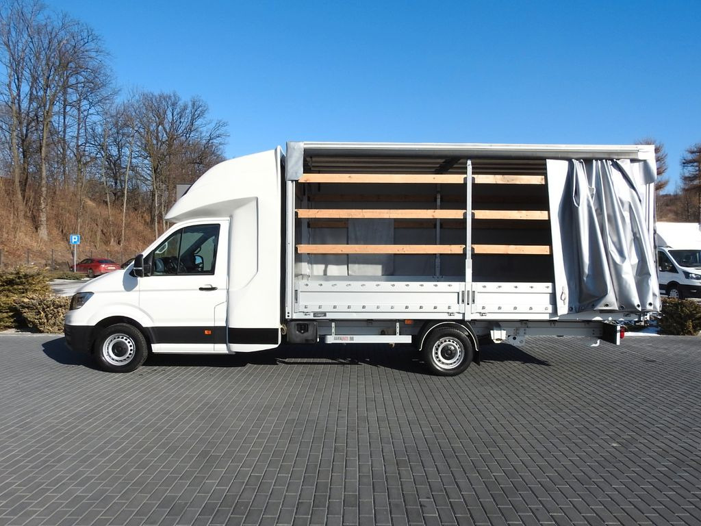 الشاحنات الصغيرة ستائر Volkswagen CRAFTER PRITSCHE PLANE 10 PALETTEN WEBASTO: صور 8