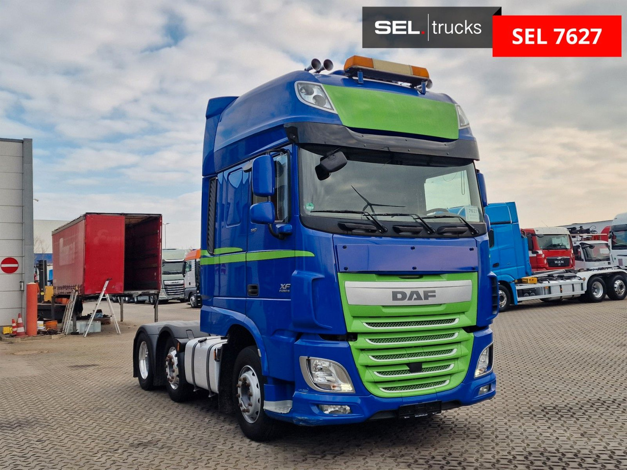 DAF XF 510 FTG / ZF Intarder / Lenkachse / Liftachse - شاحنة جرار: صور 3 DAF XF 510 FTG / ZF Intarder / Lenkachse / Liftachse - شاحنة جرار: صور 3