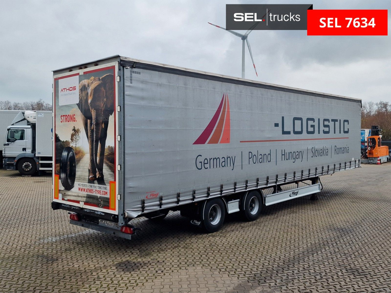 Fliegl SZS320 / Hubdach / EDSCHA / Mega - الخيمة نصف مقطورة: صور 5 Fliegl SZS320 / Hubdach / EDSCHA / Mega - الخيمة نصف مقطورة: صور 5