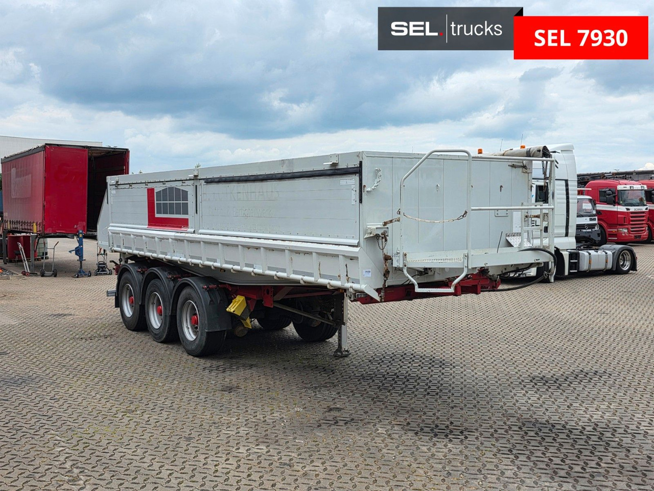 Kempf SK35/3 / 2 Seiten Kipper / Pendelplappe rechts ! - قلابة نصف مقطورة: صور 1 Kempf SK35/3 / 2 Seiten Kipper / Pendelplappe rechts ! - قلابة نصف مقطورة: صور 1