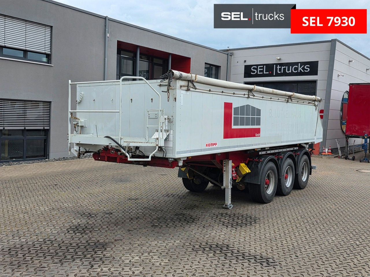 Kempf SK35/3 / 2 Seiten Kipper / Pendelplappe rechts ! - قلابة نصف مقطورة: صور 2 Kempf SK35/3 / 2 Seiten Kipper / Pendelplappe rechts ! - قلابة نصف مقطورة: صور 2