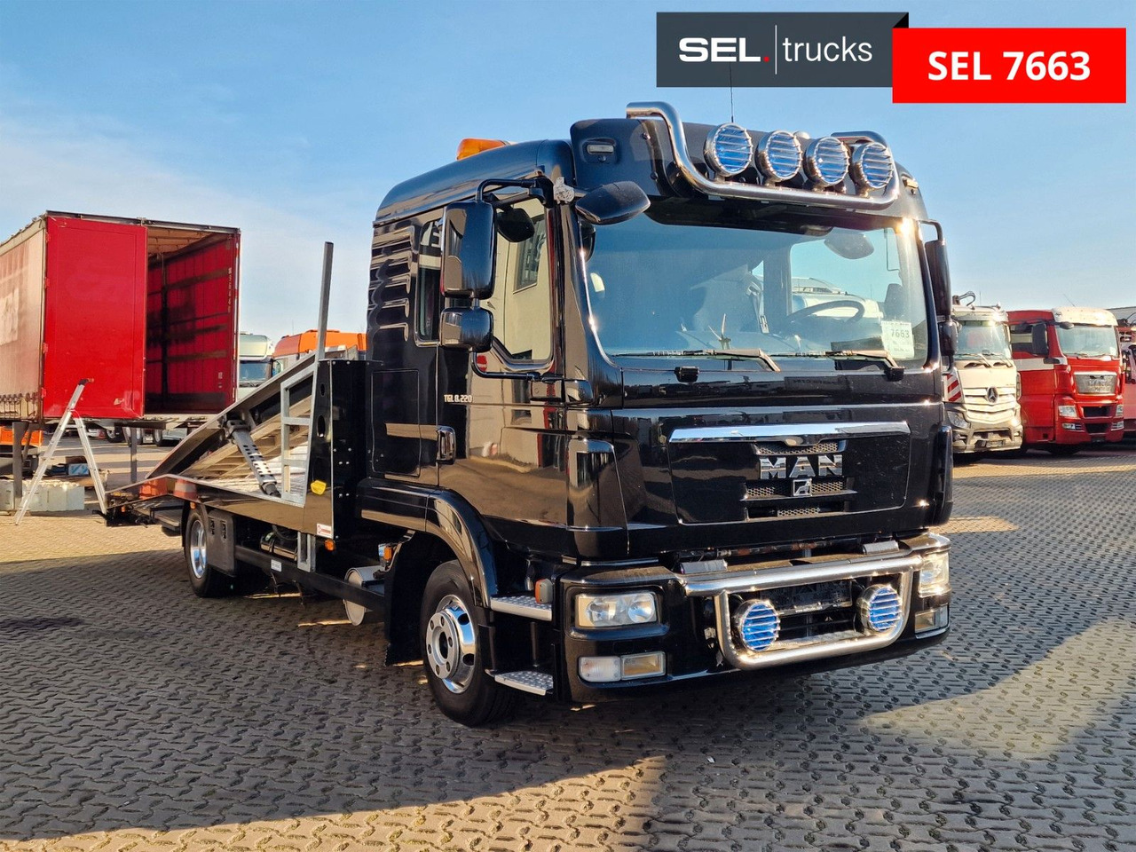 MAN TGL 8.220 4X2 BL / Xenon / Alu-Felgen - شاحنة نقل سيارات شاحنة: صور 3 MAN TGL 8.220 4X2 BL / Xenon / Alu-Felgen - شاحنة نقل سيارات شاحنة: صور 3