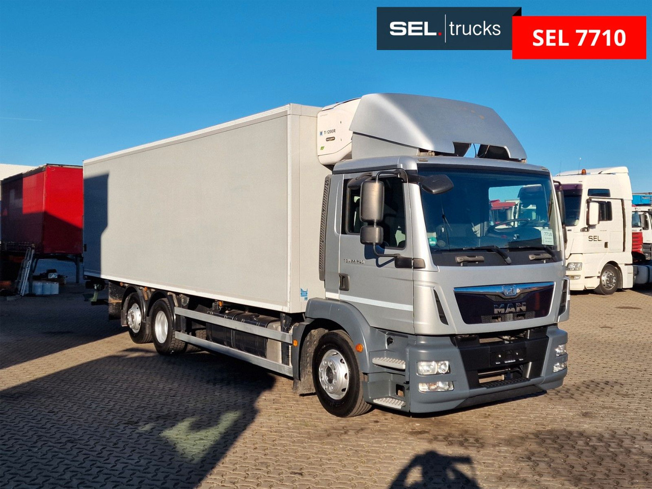 MAN TGM 22.290 6X2-4 LL / Ladebordwand / Thermo King - مبردة شاحنة: صور 3 MAN TGM 22.290 6X2-4 LL / Ladebordwand / Thermo King - مبردة شاحنة: صور 3