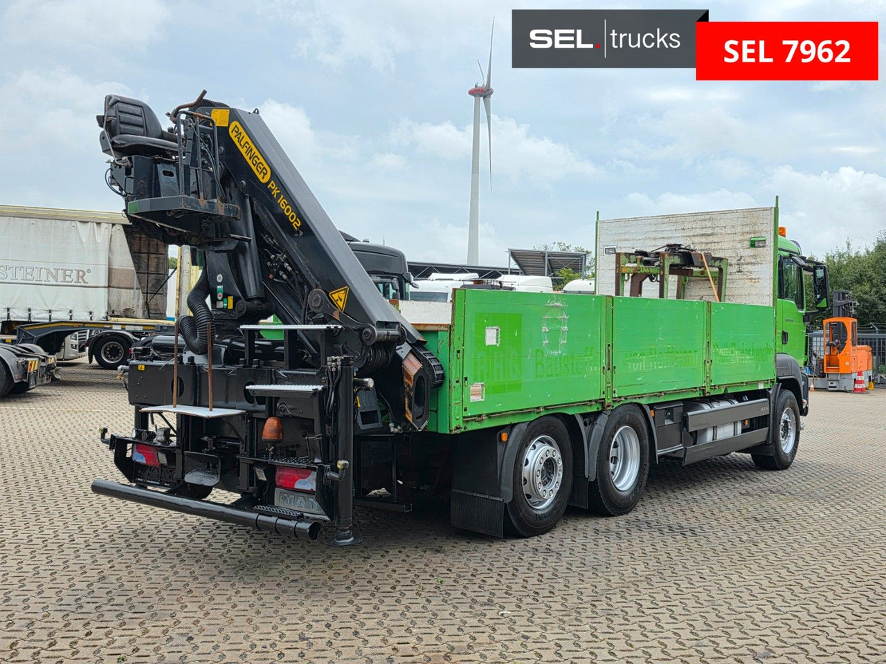 MAN TGS 26.360 6x2-2 BL/ Palfinger 16002 / Lenkachse - شاحنة كرين: صور 5 MAN TGS 26.360 6x2-2 BL/ Palfinger 16002 / Lenkachse - شاحنة كرين: صور 5