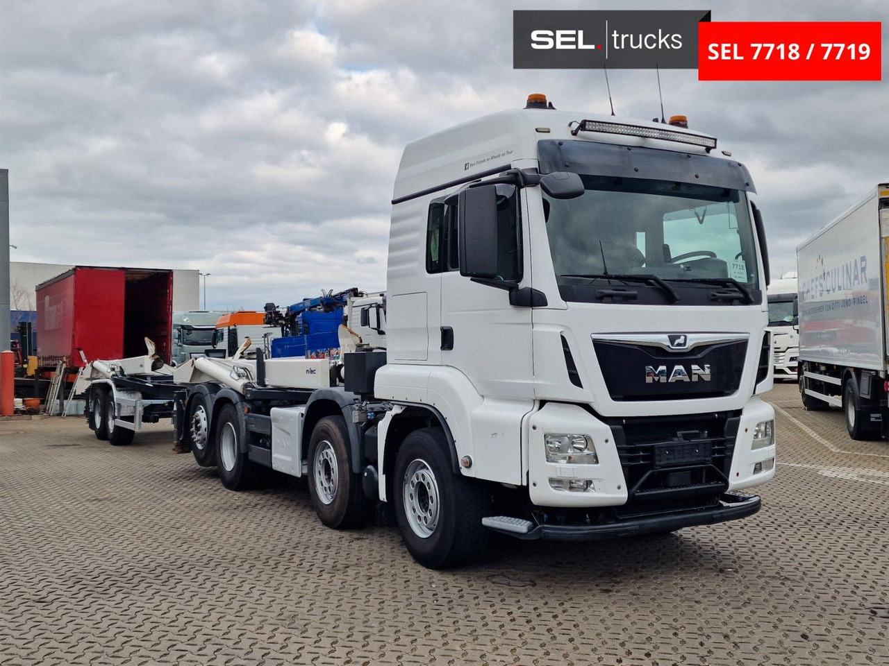 MAN TGS 35.500.8X2-6 BL / Silosteller / Lenkachse - قلابات: صور 3 MAN TGS 35.500.8X2-6 BL / Silosteller / Lenkachse - قلابات: صور 3