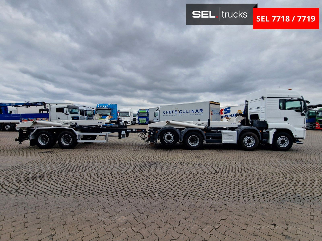 MAN TGS 35.500.8X2-6 BL / Silosteller / Lenkachse - قلابات: صور 4 MAN TGS 35.500.8X2-6 BL / Silosteller / Lenkachse - قلابات: صور 4