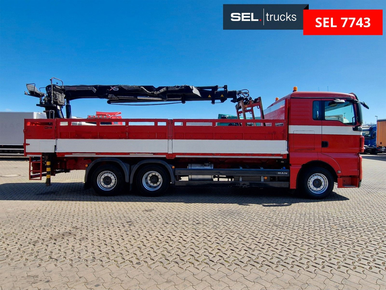 MAN TGX 26.400 6x2-2 BL / Intarder / HIAB /Lenkachse - شاحنة كرين: صور 4 MAN TGX 26.400 6x2-2 BL / Intarder / HIAB /Lenkachse - شاحنة كرين: صور 4