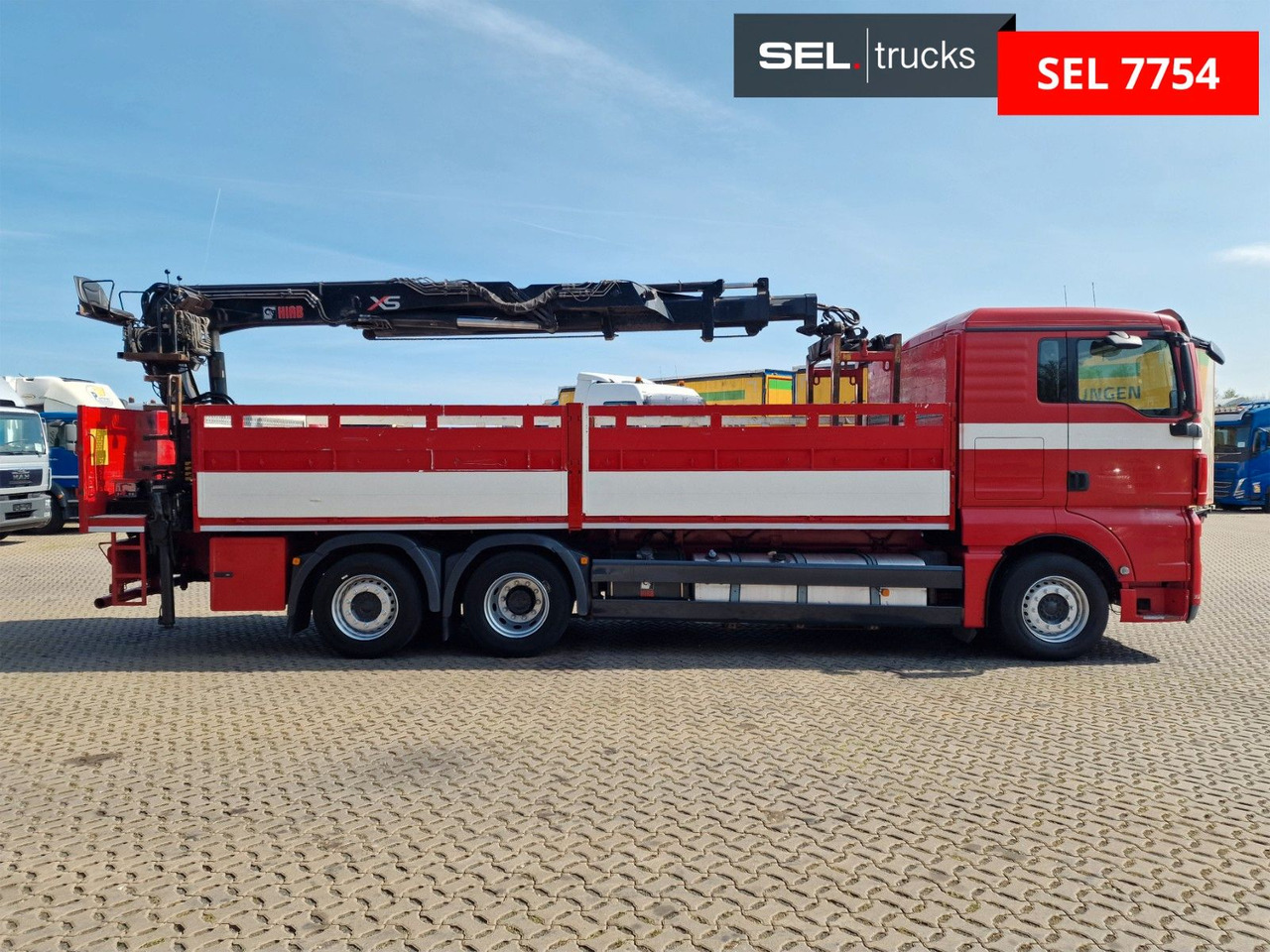 MAN TGX 26.400 6x2-2 BL/ Intarder / HIAB / Lenkachse - شاحنة كرين: صور 4 MAN TGX 26.400 6x2-2 BL/ Intarder / HIAB / Lenkachse - شاحنة كرين: صور 4