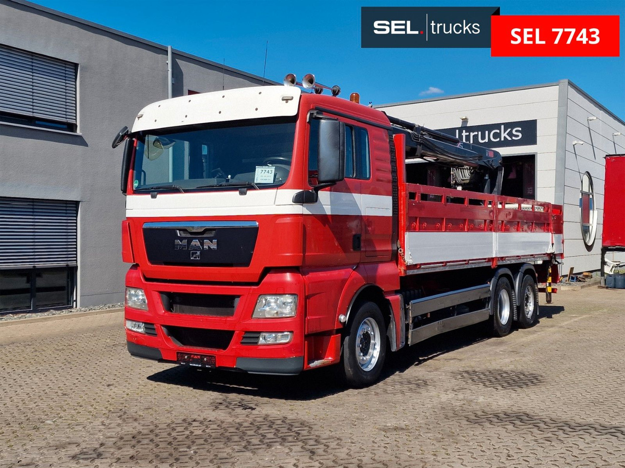 MAN TGX 26.400 6x2-2 BL / Intarder / HIAB /Lenkachse - شاحنة كرين: صور 1 MAN TGX 26.400 6x2-2 BL / Intarder / HIAB /Lenkachse - شاحنة كرين: صور 1