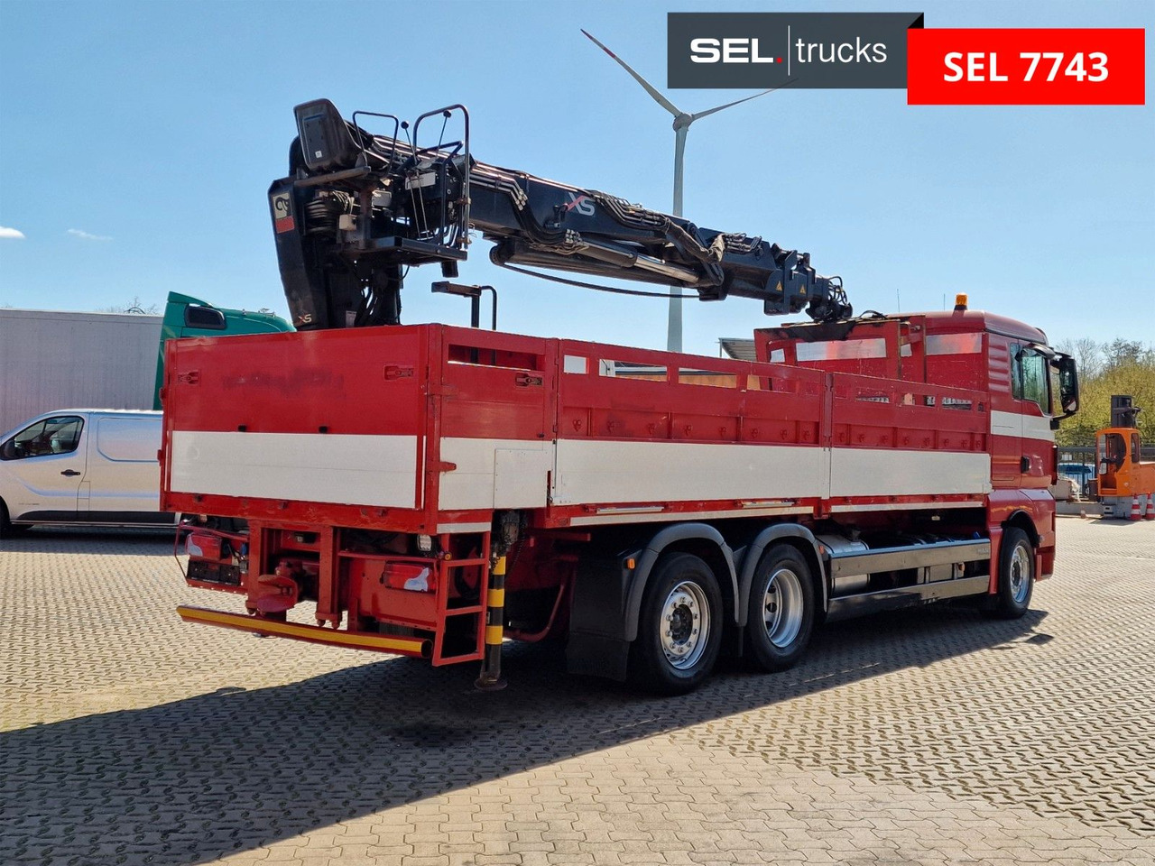 MAN TGX 26.400 6x2-2 BL / Intarder / HIAB /Lenkachse - شاحنة كرين: صور 5 MAN TGX 26.400 6x2-2 BL / Intarder / HIAB /Lenkachse - شاحنة كرين: صور 5