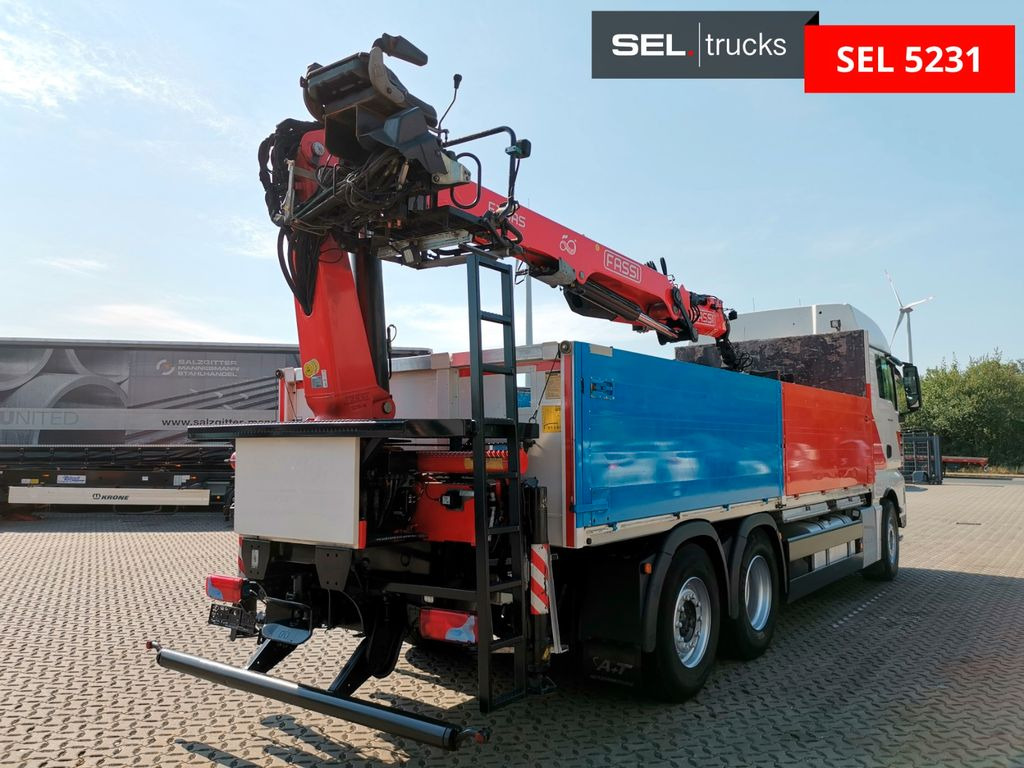 MAN TGX 26.440 6X2-4 BL /Fassi /Lenkachse /Intarder - شاحنة كرين: صور 5 MAN TGX 26.440 6X2-4 BL /Fassi /Lenkachse /Intarder - شاحنة كرين: صور 5
