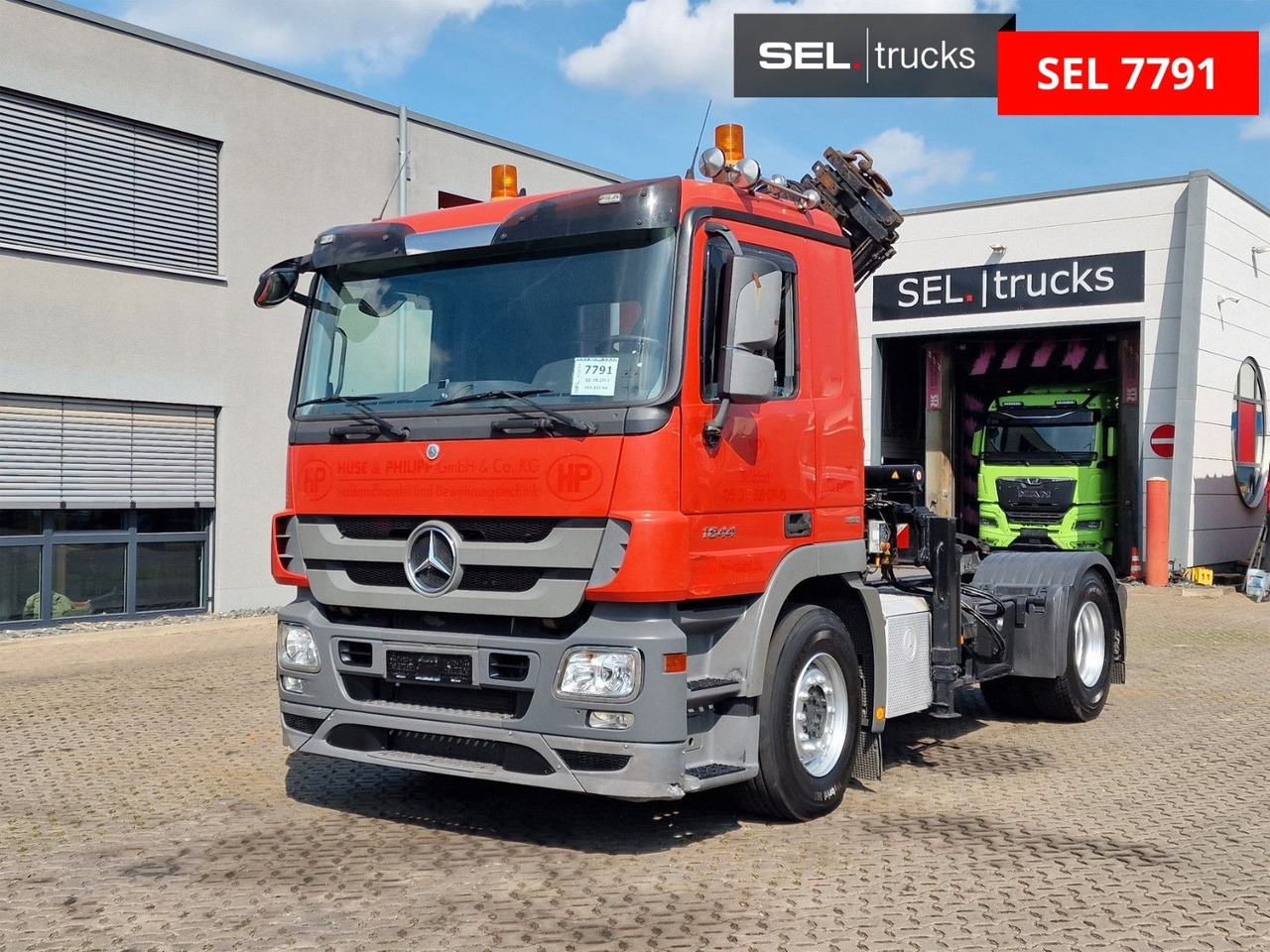 Mercedes-Benz Actros 1844 / Retarder / Fernbedienung / Atlas - شاحنة جرار: صور 1 Mercedes-Benz Actros 1844 / Retarder / Fernbedienung / Atlas - شاحنة جرار: صور 1