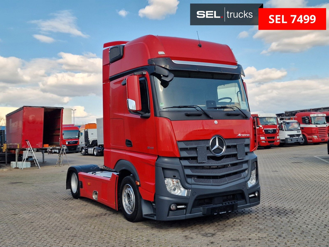 Mercedes-Benz Actros 1845 / Retarder / Standklima / Xenon - شاحنة جرار: صور 3 Mercedes-Benz Actros 1845 / Retarder / Standklima / Xenon - شاحنة جرار: صور 3