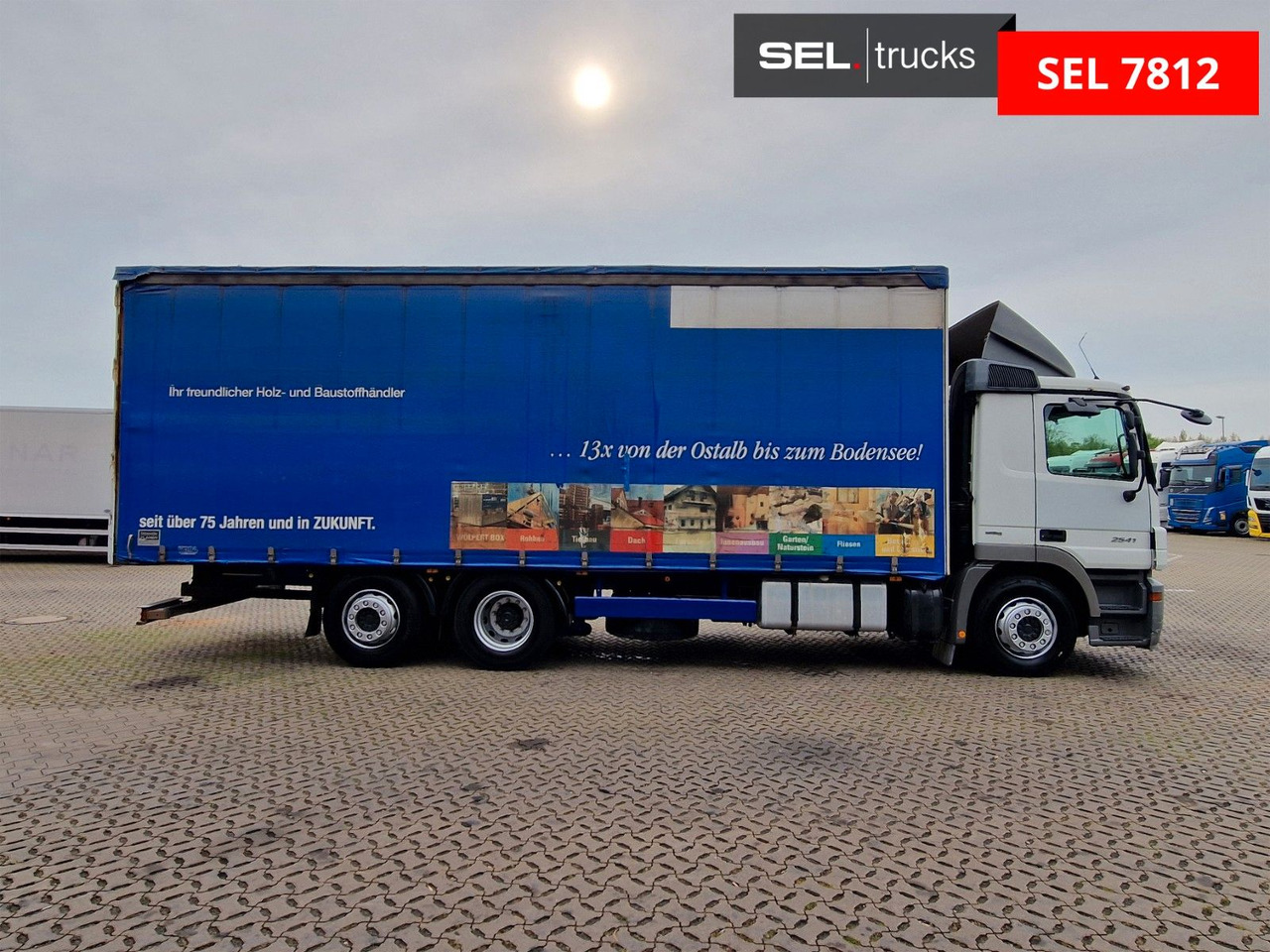 Mercedes-Benz Actros 2541 / Lenkachse / Liftachse / V6 - شاحنة ستارة: صور 4 Mercedes-Benz Actros 2541 / Lenkachse / Liftachse / V6 - شاحنة ستارة: صور 4