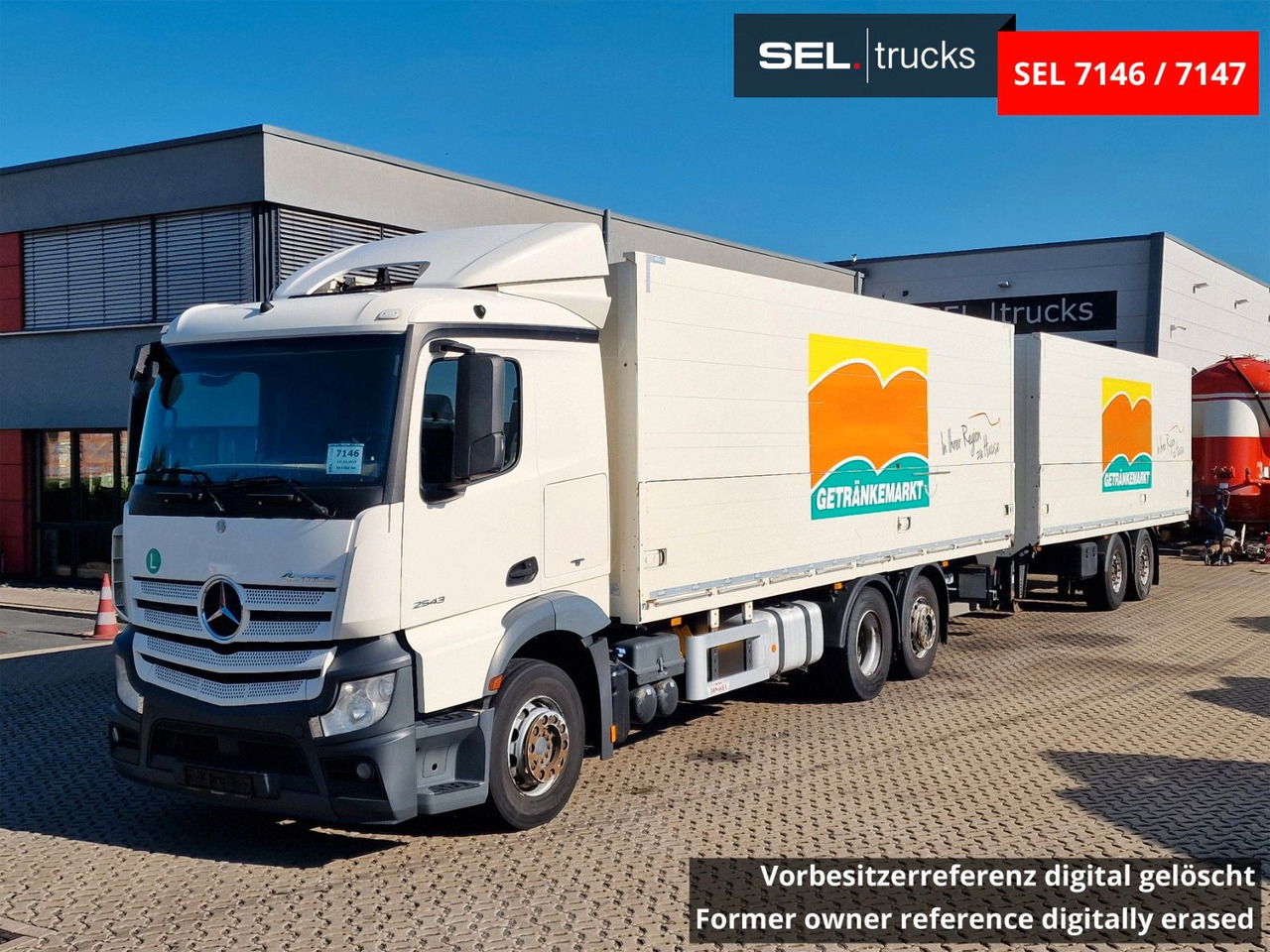 Mercedes-Benz Actros 2543 / Retarder / Lenkachse / Liftachse - نقل الشراب شاحنة: صور 1 Mercedes-Benz Actros 2543 / Retarder / Lenkachse / Liftachse - نقل الشراب شاحنة: صور 1