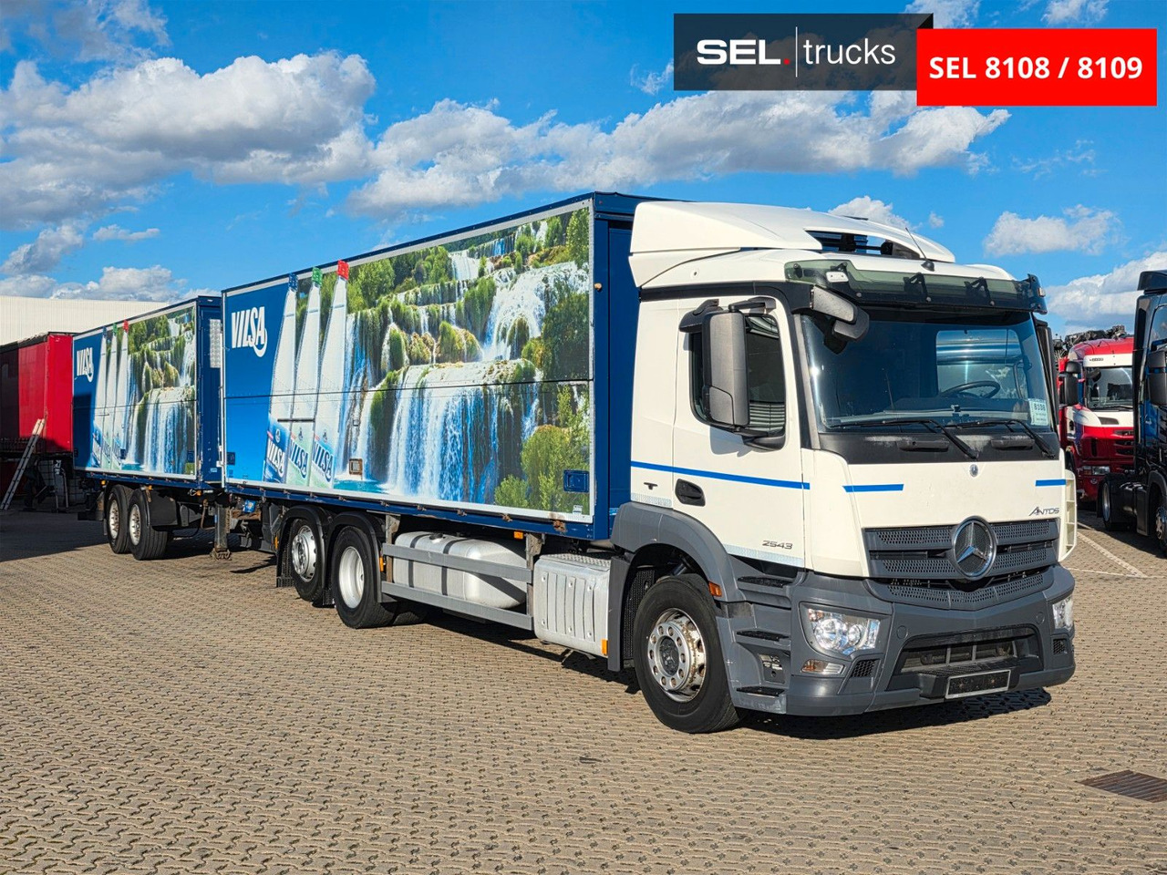 Mercedes-Benz Antos 2543 / Ldbw / Lenkachse / Liftachse - نقل الشراب شاحنة: صور 3 Mercedes-Benz Antos 2543 / Ldbw / Lenkachse / Liftachse - نقل الشراب شاحنة: صور 3