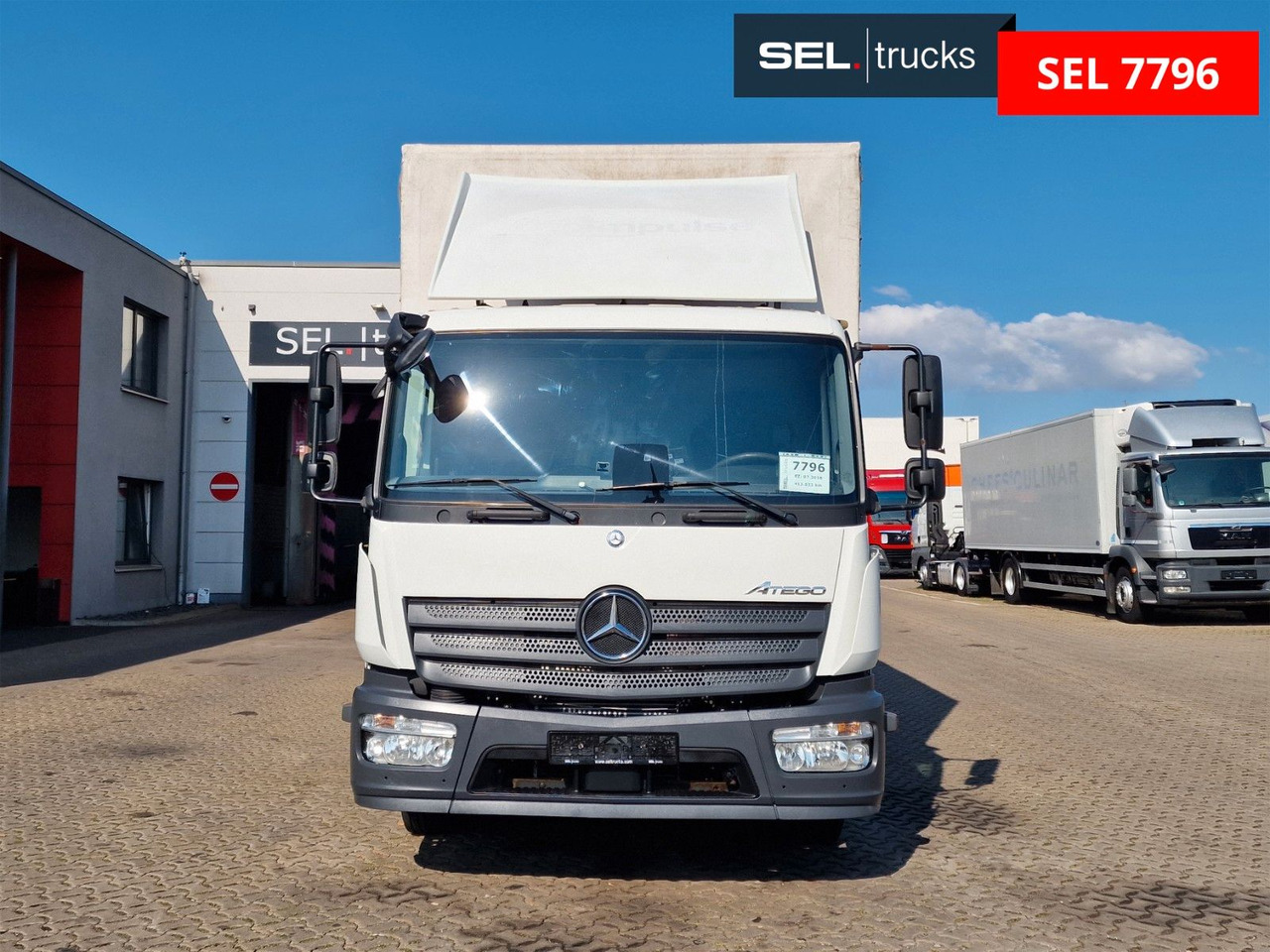 Mercedes-Benz Atego 1221 / Ladebordwand - شاحنة ستارة: صور 2 Mercedes-Benz Atego 1221 / Ladebordwand - شاحنة ستارة: صور 2