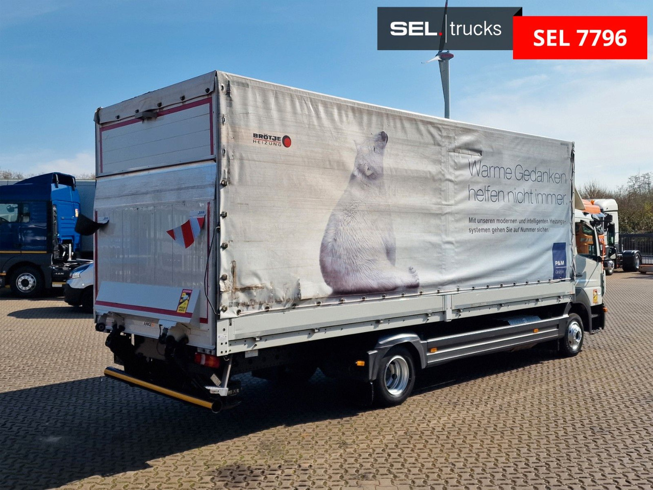 Mercedes-Benz Atego 1221 / Ladebordwand - شاحنة ستارة: صور 5 Mercedes-Benz Atego 1221 / Ladebordwand - شاحنة ستارة: صور 5