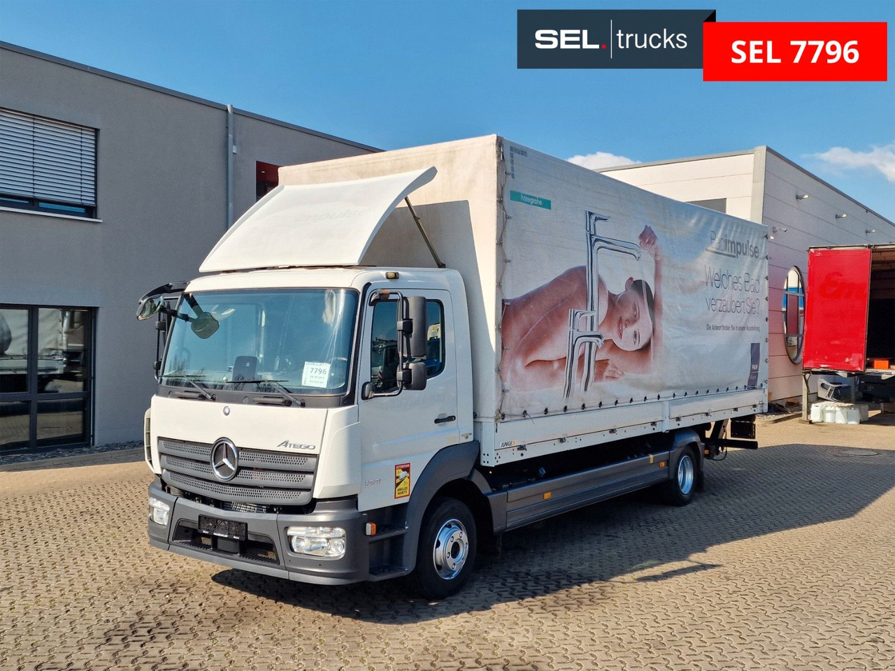 Mercedes-Benz Atego 1221 / Ladebordwand - شاحنة ستارة: صور 1 Mercedes-Benz Atego 1221 / Ladebordwand - شاحنة ستارة: صور 1